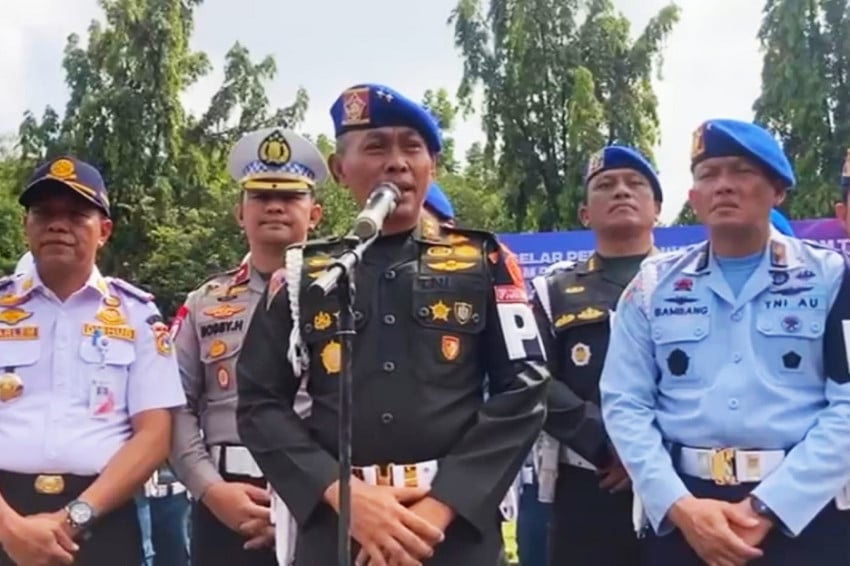 Danpuspom TNI Pimpin Apel Gelar Kesiapan Wallakir HUT ke-80 TNI