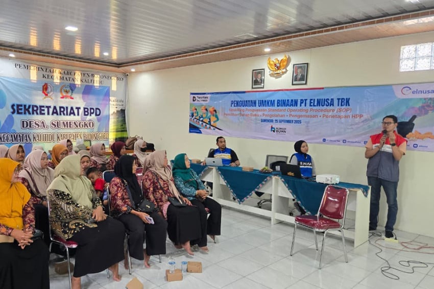 Elnusa Bersama Rumah BUMN Palangka Raya Perkuat UMKM Binaan