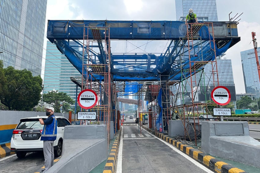 Gerbang Tol Semanggi dan Slipi Ditutup Malam Ini, Jasa Marga Kebut Perbaikan