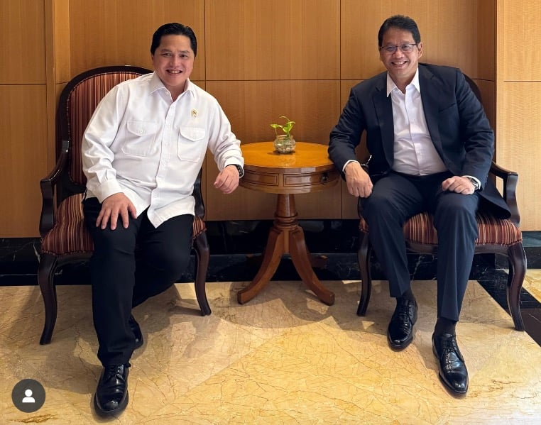 Menpora Erick Thohir Bertemu Menkeu Purbaya, Bahas Anggaran SEA Games 2025?