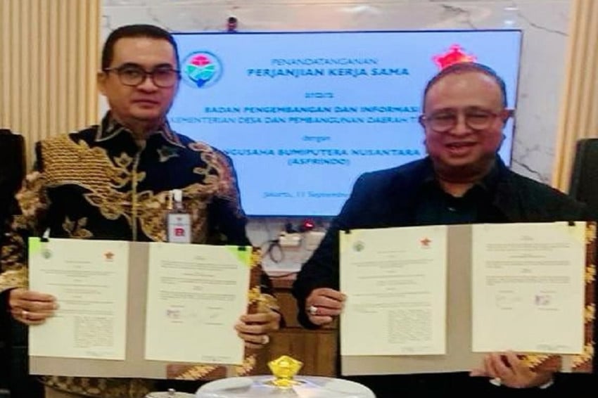 Sinergi Asprindo dan Kemendes PDT Bangun Kampung Industri