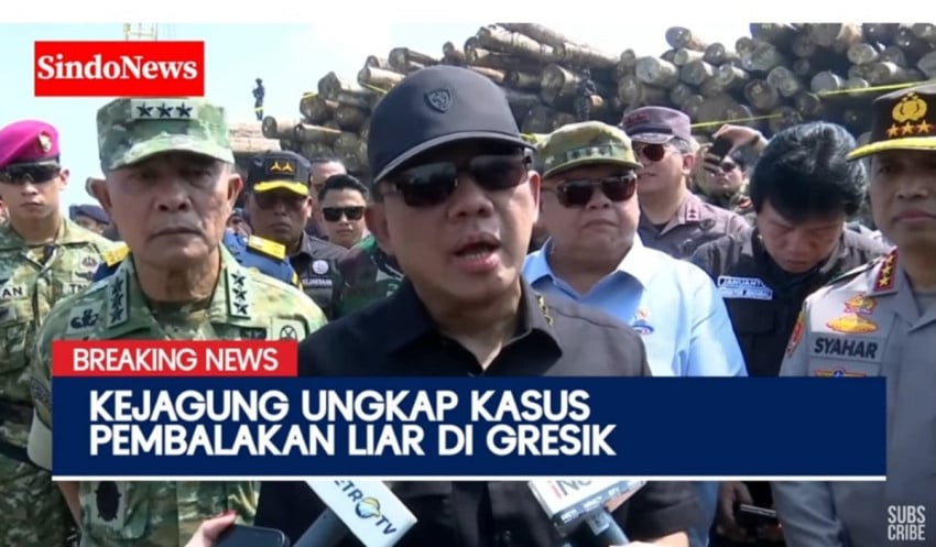 4.610 Meter Kubik Kayu Illegal Logging Diamankan, Kerugian Negara Rp230 Miliar