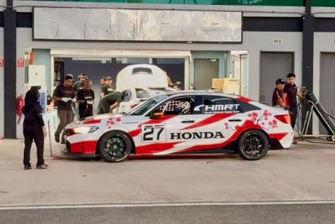 Alvin Bahar Dampingi Putranya Avila Bahar (HMRT) Jalanip Test Endurance di Malaysia