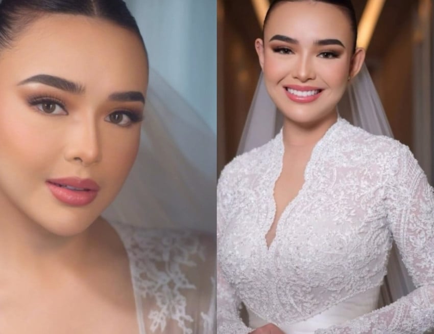 Amanda Manopo Menikah dengan Kenny Austin, Gaun dan Makeup Flawless Jadi Sorotan