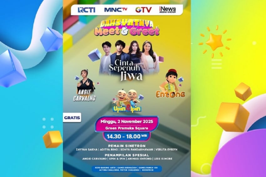 Datang ke Dahsyatnya Meet & Greet Cinta Sepenuh Jiwa di Jakarta Timur, Ada Angie Carvalho juga!