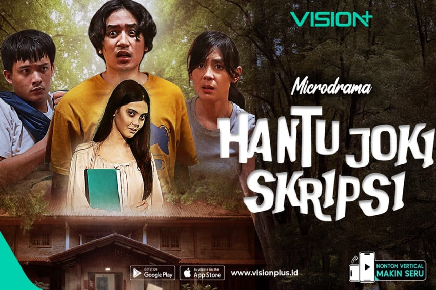 Horor dan Komedi Menyatu di Microdrama Hantu Joki Skripsi, Tayang Eksklusif di VISION+