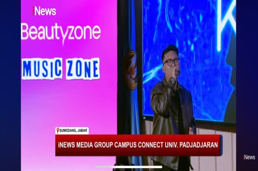 Keljo Umumkan Album Perdana dan Rilis Lagu Baru di Inews Media Group Campus Connect 2025