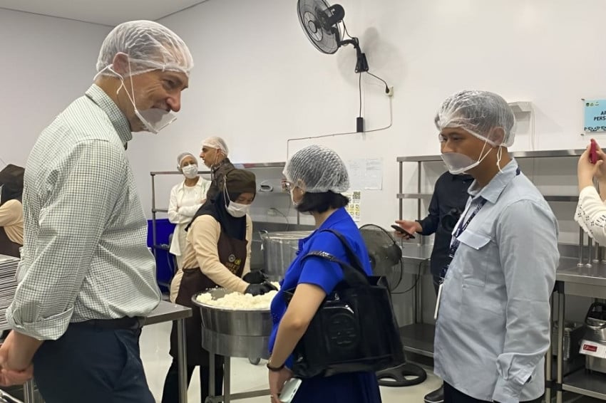 Kunjungi SPPG Polri, Rockefeller Foundation Terkesan Kecepatan dan Efisiensi