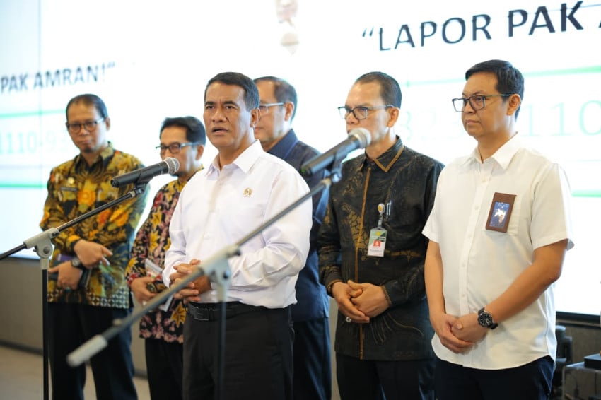 Mentan Amran Cabut Izin Usaha 190 Pengecer dan Distributor Pupuk Nakal