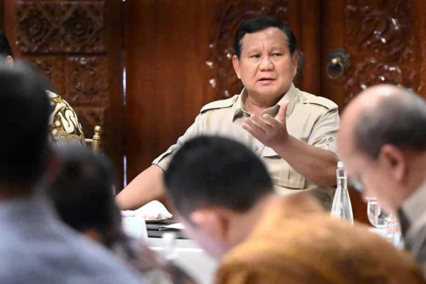 Momen Prabowo Kebut Rapat di Minggu Malam, Bahas Keuangan hingga Devisa Ekspor