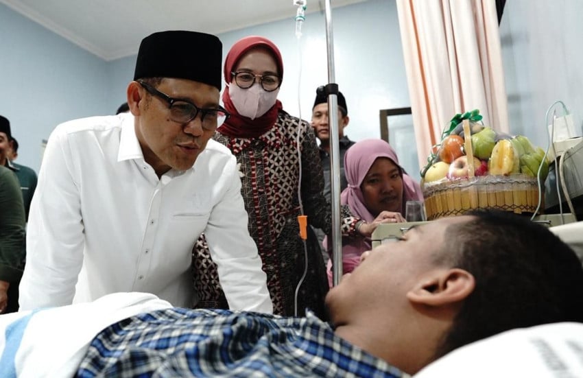 Santri Korban Selamat Musibah Ponpes Al-Khoziny Jadi Anak Asuh Cak Imin