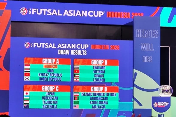 Indonesia Satu Grup dengan Korea Selatan