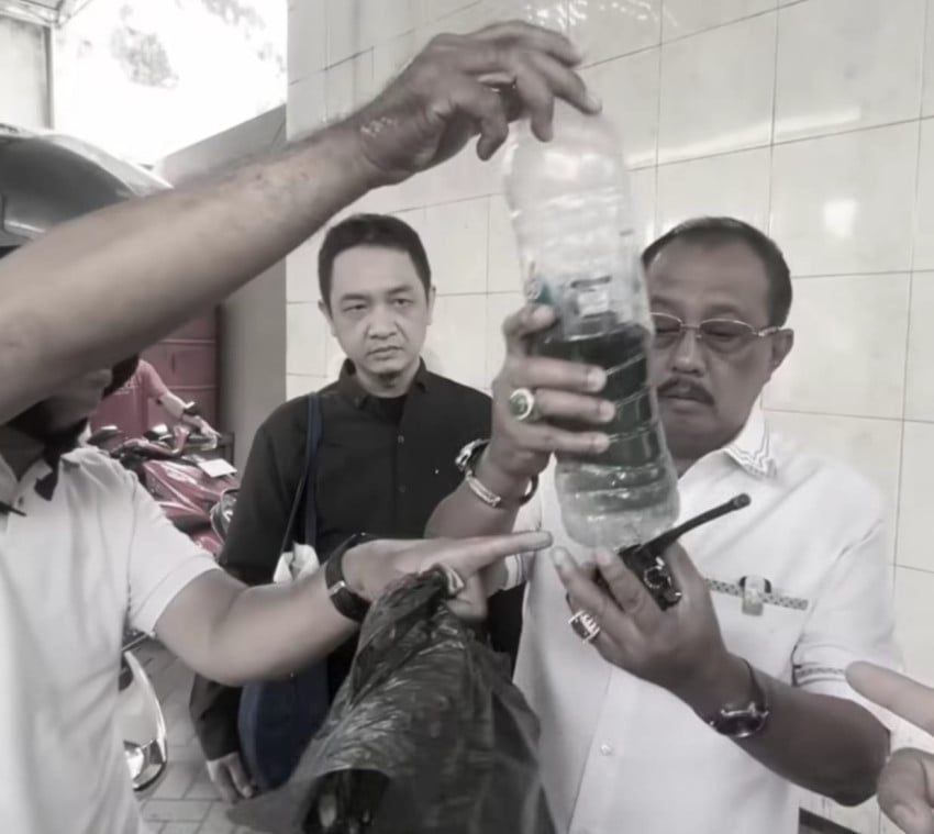Heboh Armuji Bawa Botol Pertalite Tercampur Air, SPBU Pertamina Duga Dibawa dari Luar
