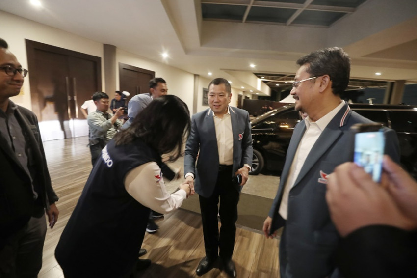 HT Hadiri Penutupan Rakernas Partai Perindo