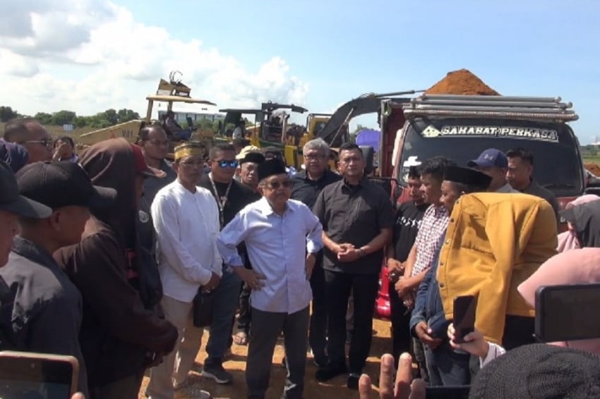 Lahan Jusuf Kalla di Makassar Dirampok Mafia Tanah