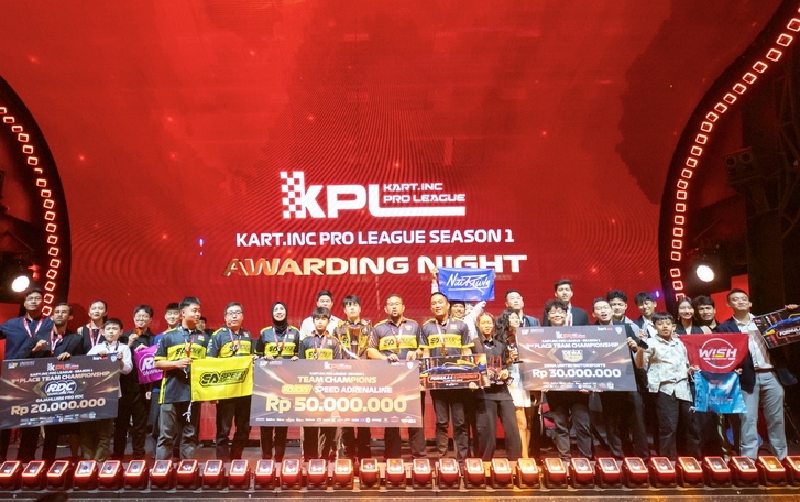 Kart.inc Pro League Season 1 Resmi Berakhir, Dua Pembalap Indonesia Melaju ke Italia