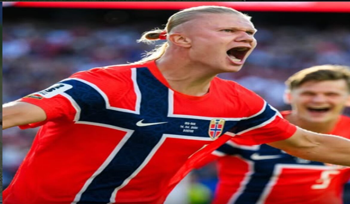 Irak vs Norwegia Erling Haaland Pecah Telur di Piala Dunia