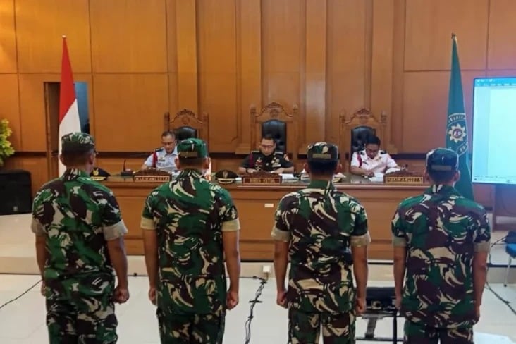 4 Prajurit TNI Penyiram Air Keras ke Andrie Yunus Ajukan Banding