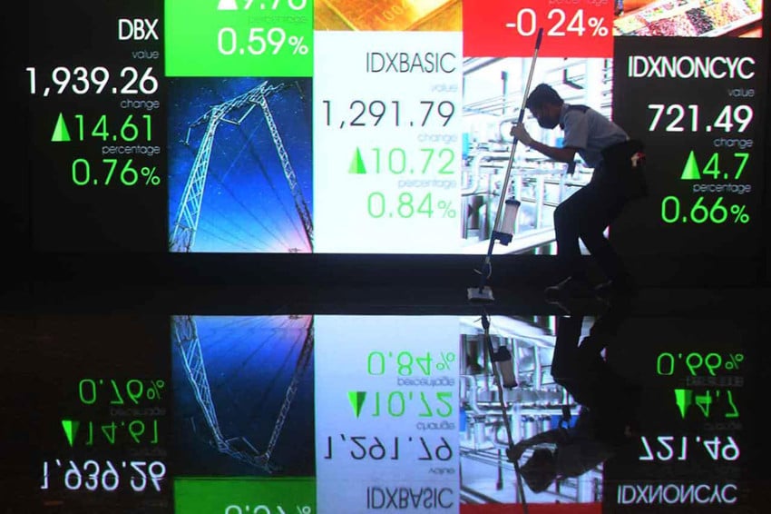IHSG Dibuka Terpeselet ke Zona Merah, Sentuh 5.899 Ditopang Transaksi Rp1,6 Triliun