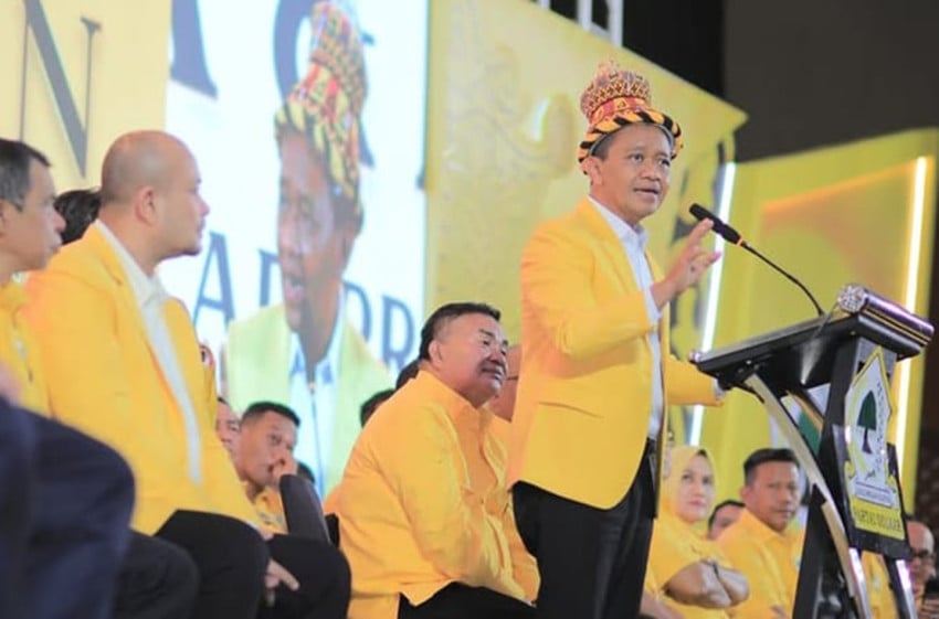 Lantik Pengurus Golkar Aceh, Bahlil Instruksikan Konsolidasi dan Tambah Kursi Legislatif